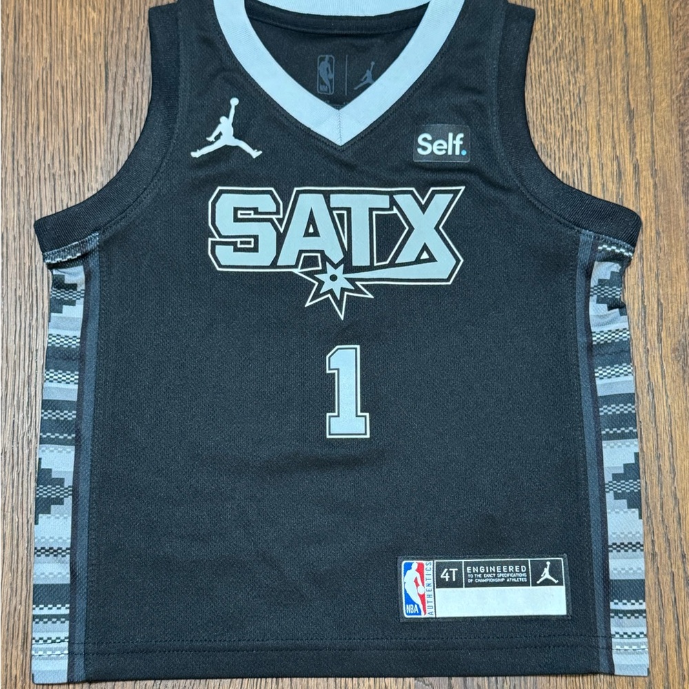 San Antonio Spurs Wemby Toddler Jersey